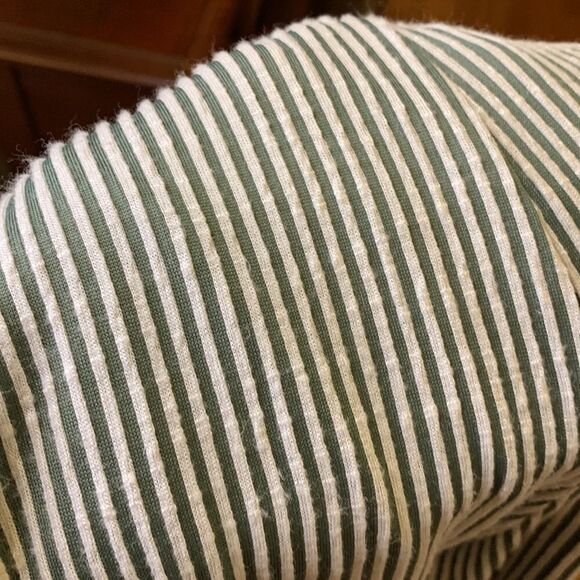 Olivia Rose Large stretch gray stripe joggers “sleepwear”. - Picture 11 of 11